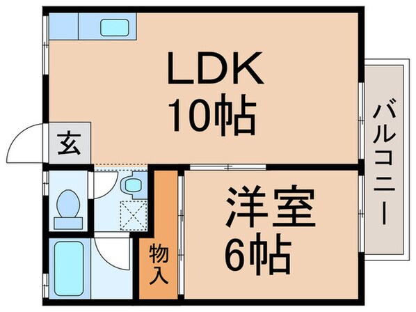 ハイム　イシイの物件間取画像